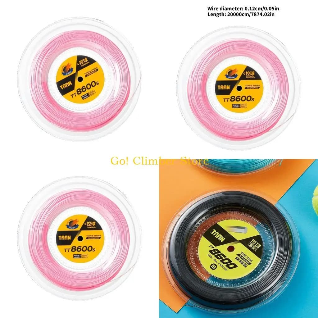 Q84C Polyester Badminton Tennis Racket Bat String 1.18mm Tennis Racquet String
