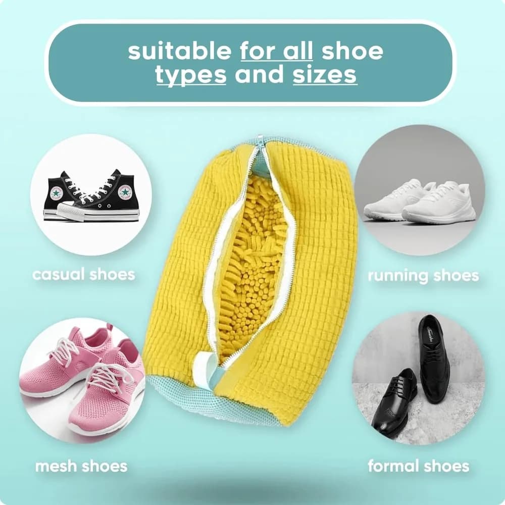 Laundry Shoe Bag,Lazy Essential,Special Protective Bag for Washing Machines Prevents Shoe Deformation Protects Shoes from Damage