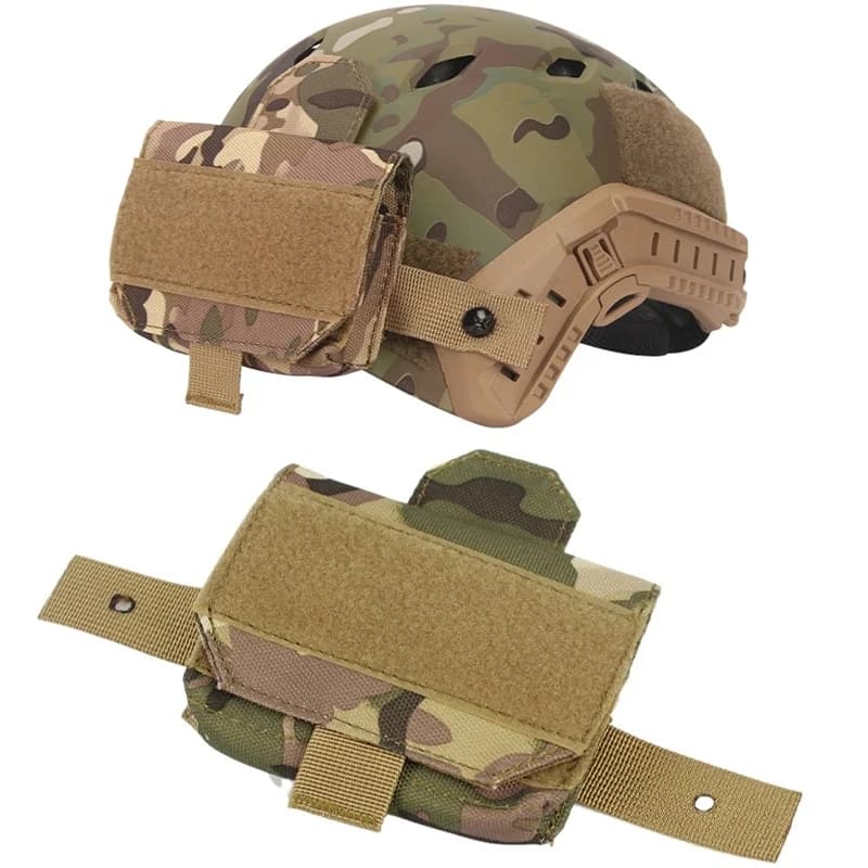 Balance weight bag for tactical helmet, battery bag, PJ BJ MH hunting bag, fast bike helmet weight system