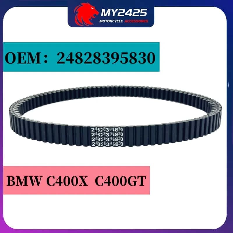 MY2425 OEM 24828395830 Cinghia di trasferimento cinghia di trasmissione per BMW C400X C400GT ABS SE ABS 0C06 0C61 0C09 0C31 K09 K08 C400 X C400 GT
