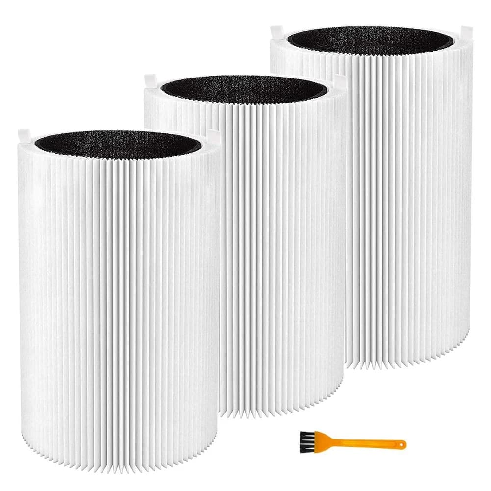 ABKL-3PCS Filter Replacement Accessories For Blueair Blueair PURE 411 Auto And Mini Air Purifier