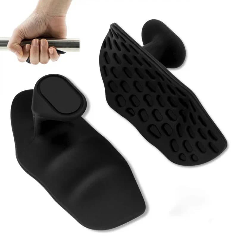 Guanti Professionali da Allenamento con Impugnatura in Silicone Antiscivolo per Sollevamento Pesi, Cross Training, Palestra e Fitness