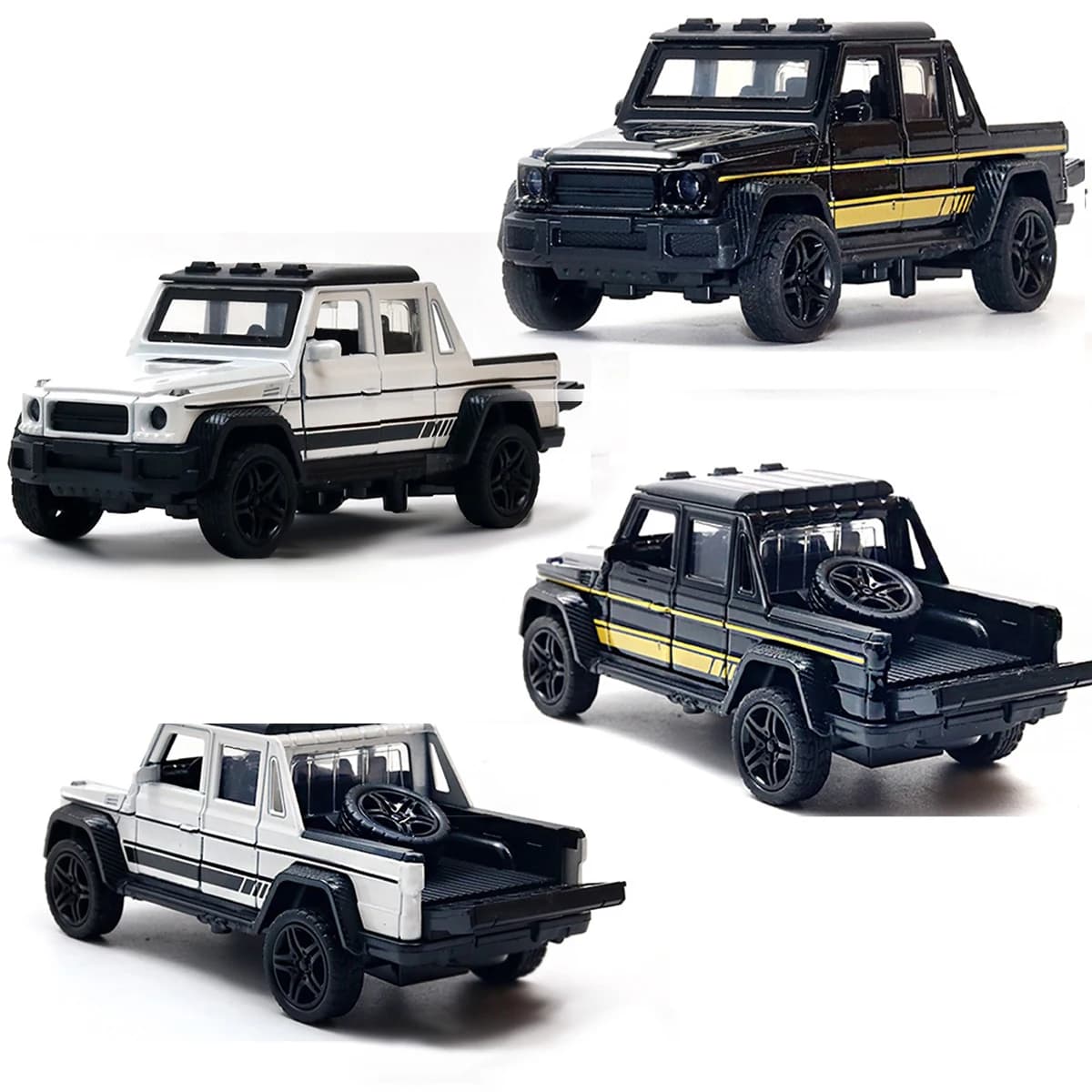 1-32 Scale Cast Realistic Alloy Toy Car Door Opens Pullback Driving Feature Collectible Model Vehicle Toy for Kids