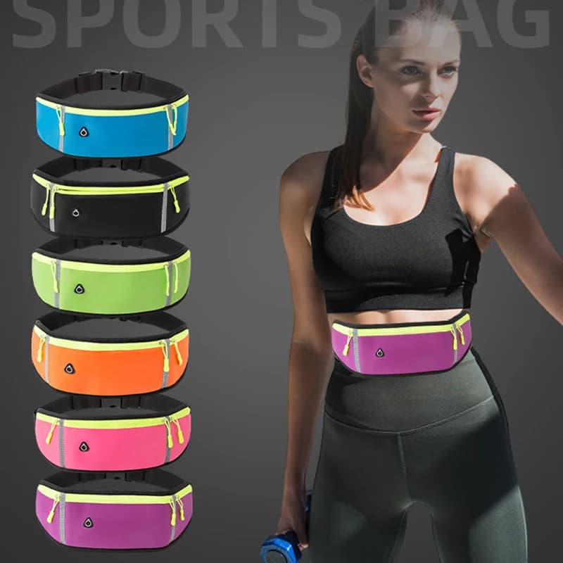 1PC sports waist packs armband bag running money belt pocket capacity unisex wallet pack neoprene pouch bags women's sccessories