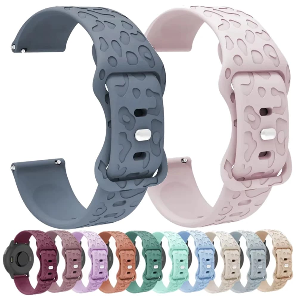 Cinturino in silicone per Redmi Watch 5 Cinturino attivo Bracciale di ricambio in gomma sportiva leopardata regolabile per cinturino Redmi Watch 5 Lite
