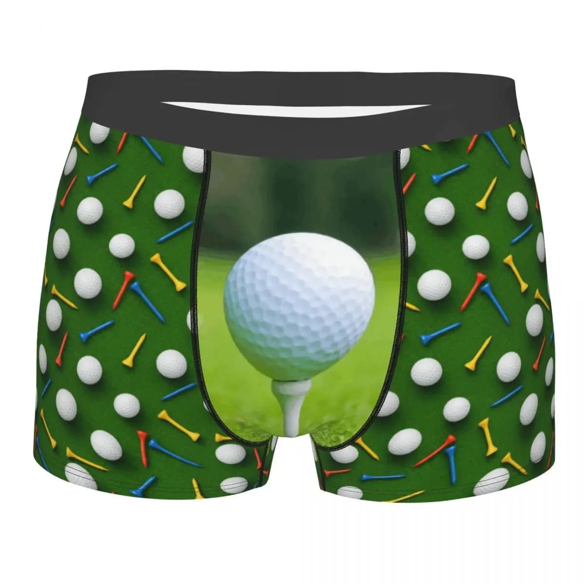 T-shirt con palline da golf modello San Valentino intimo regalo di compleanno per fidanzato boxer pantaloncini mutandine mutande traspiranti