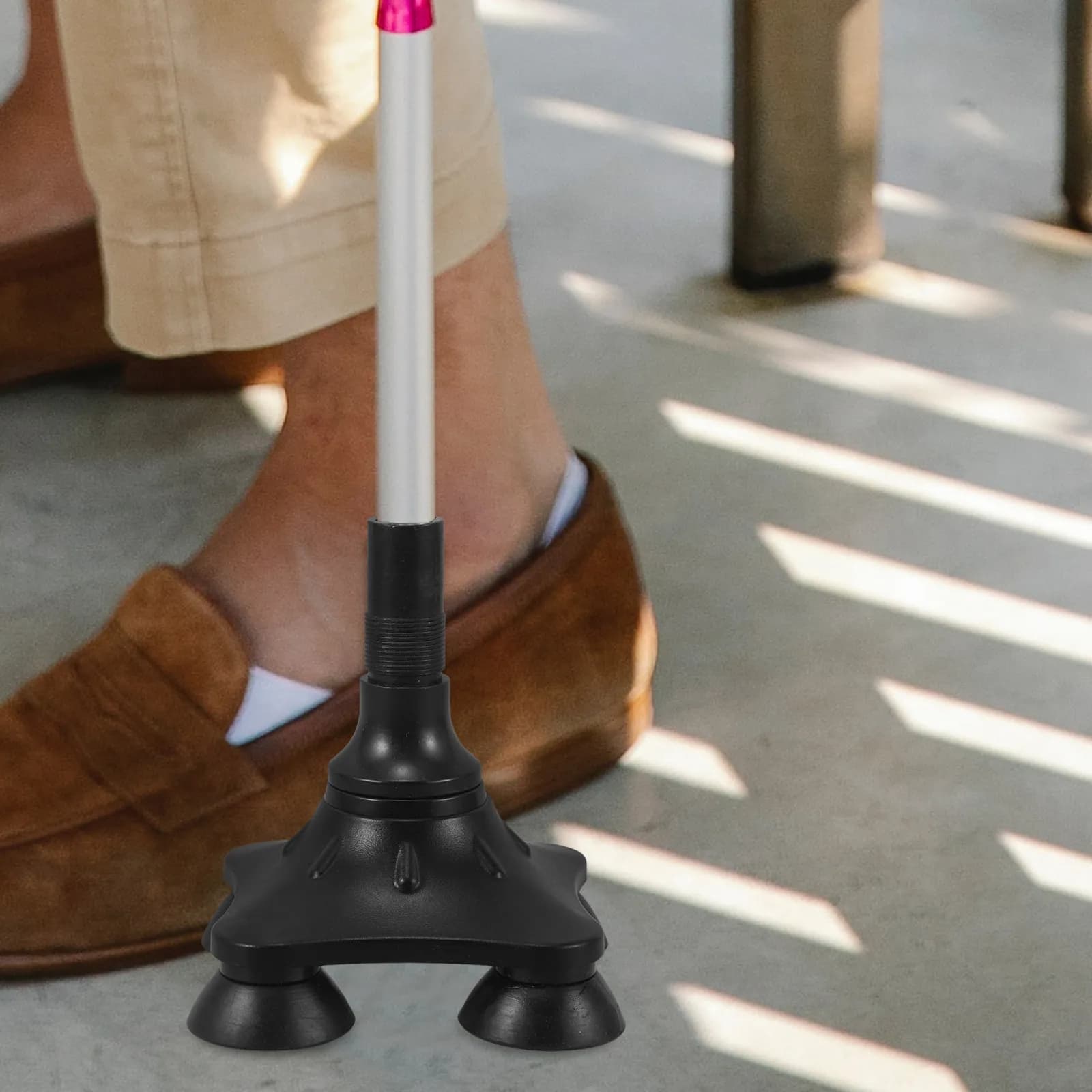 Trekking Pole Tips Replacement Non-Slip Cane Tip Foot Cover for Walking Sticks Crutches Mud Snow Protection Lightweight