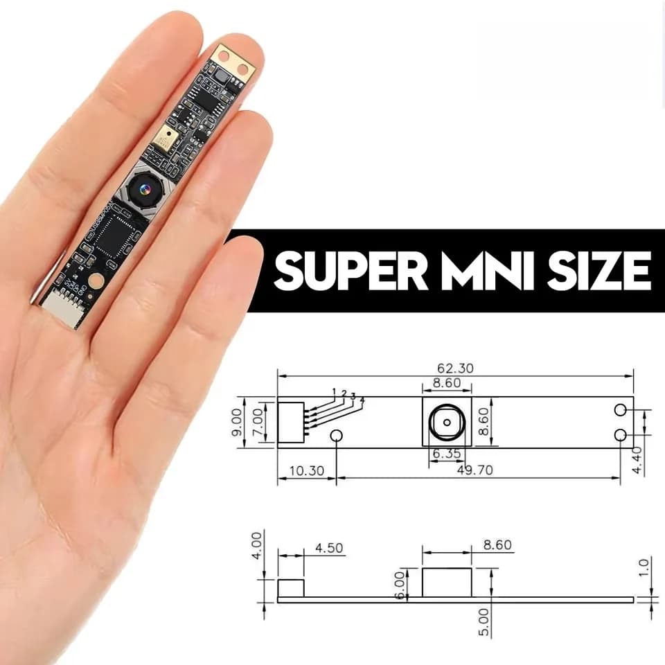 Nuovo modulo fotocamera USB 8M 2026, scheda PCB mini autofocus con sensore IMX179, modulo webcam PC 4K