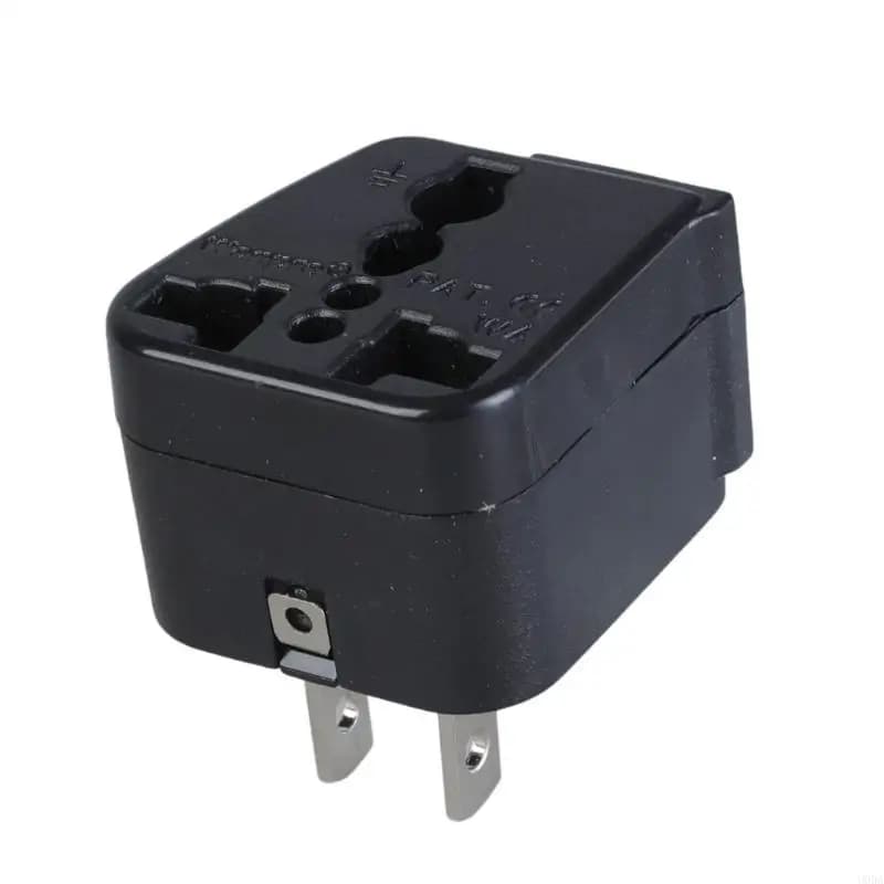 Small Conversion Adapter Multifunction Travel Power Adapter ABS for Global Travel