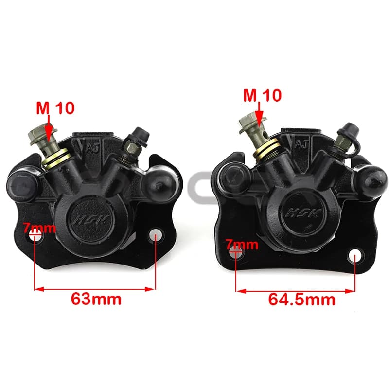 Pompa inferiore con pinza freno a disco idraulico anteriore/posteriore per 50cc 70cc 90cc 110cc 125cc 150cc ATV Go Kart Buggy Quad Bike