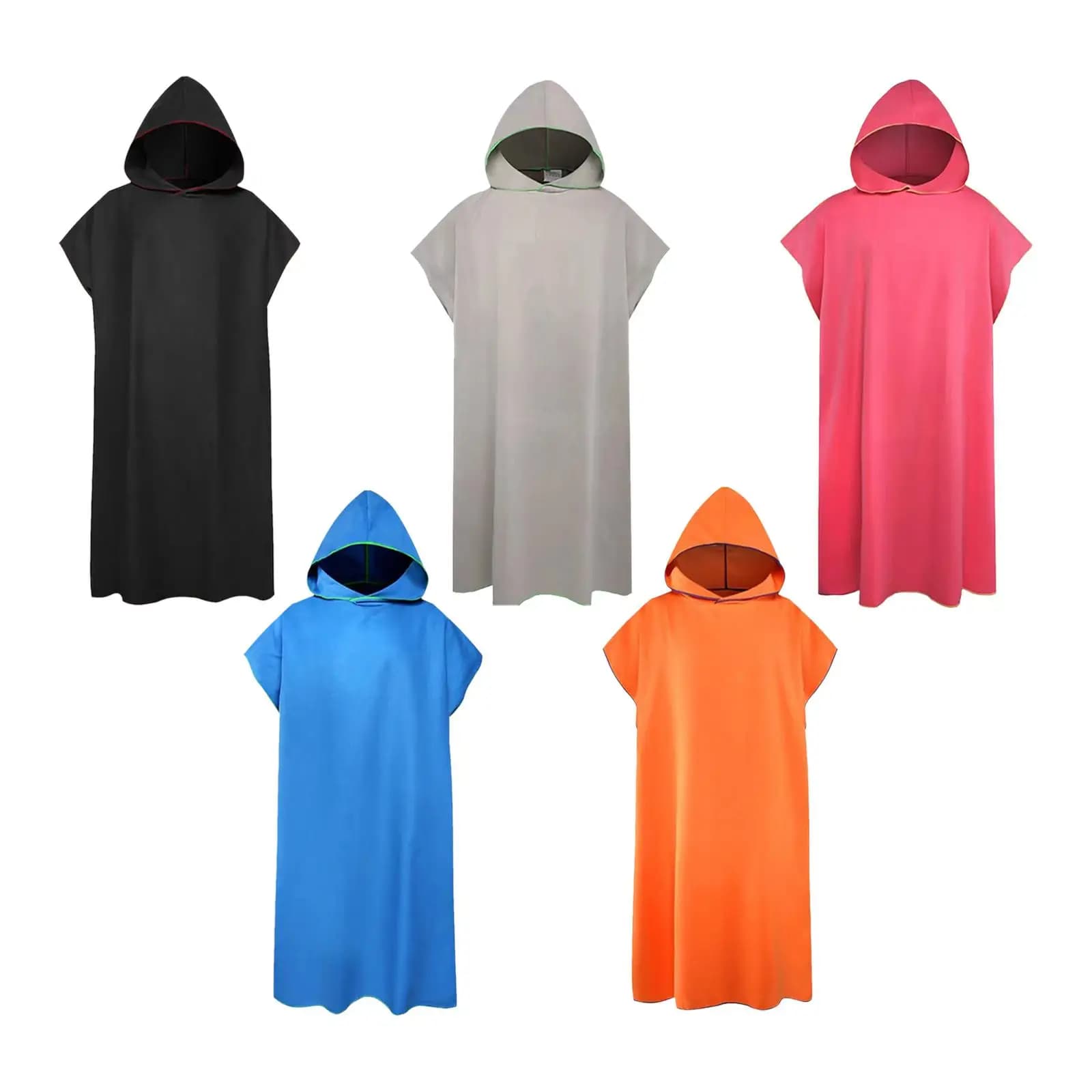 Poncho in Microfibra per Surf e Spiaggia, Asciugamano Confortevole ad Asciugatura Rapida, Regalo Ideale per Viaggi, Spiaggia, Surf, Piscina, Estate