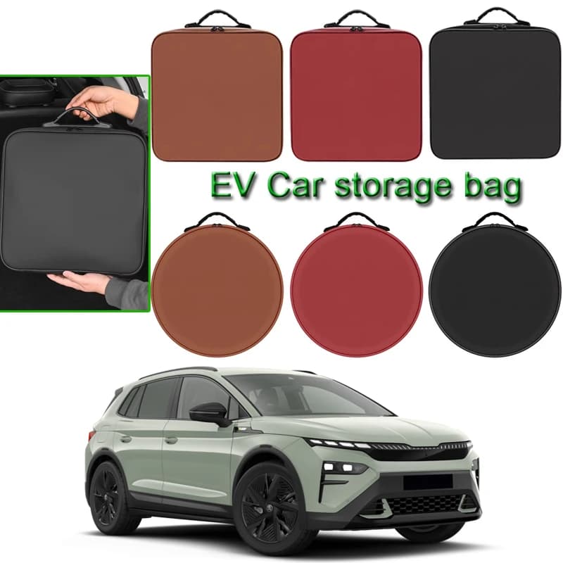 Borsa Portacavi per Ricarica Auto Elettrica per SKODA Elroq Kodiaq Superb Estate Enyaq Epiq EV