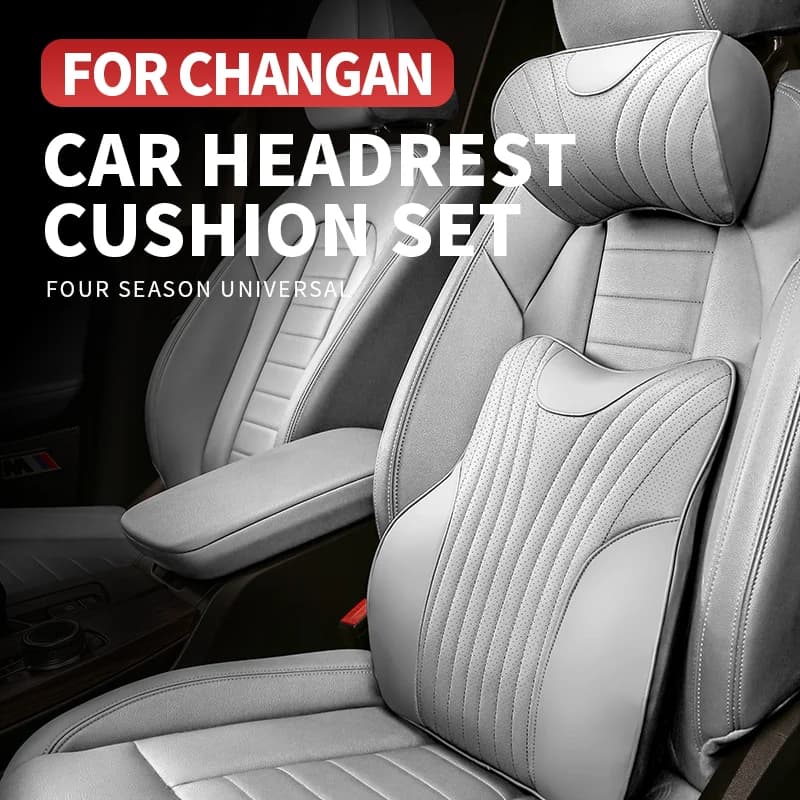 Cuscino Lombare per Sedile Auto Staccabile, Lavabile, Comodo, Morbido e Traspirante, Adatto per Changan E07 Q07 DEEPAL S07 DEEPAL S05 DEEPAL G318