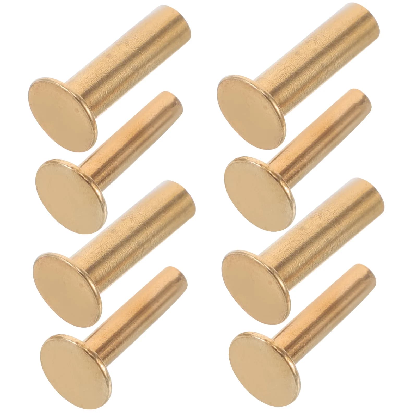 4 pairs of stainless steel kitchen rivets fixing kit diy handle wooden handle fixing set replacement handle knife bolt rivets bolt
