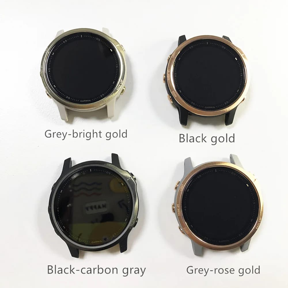 Custodia anteriore per GARMIN Fenix 6S zaffiro Assembly Display LCD Schermo LCD Pannello digitalizzatore Parte di riparazione di ricambio
