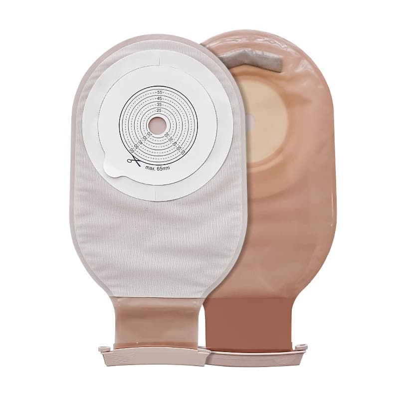 Barrier Ostomy Colostomy Bags Two Piece Drainable Pouches With Hoop Or Clip Closure Adults Children Ileostomy Stoma Care 20-65mm