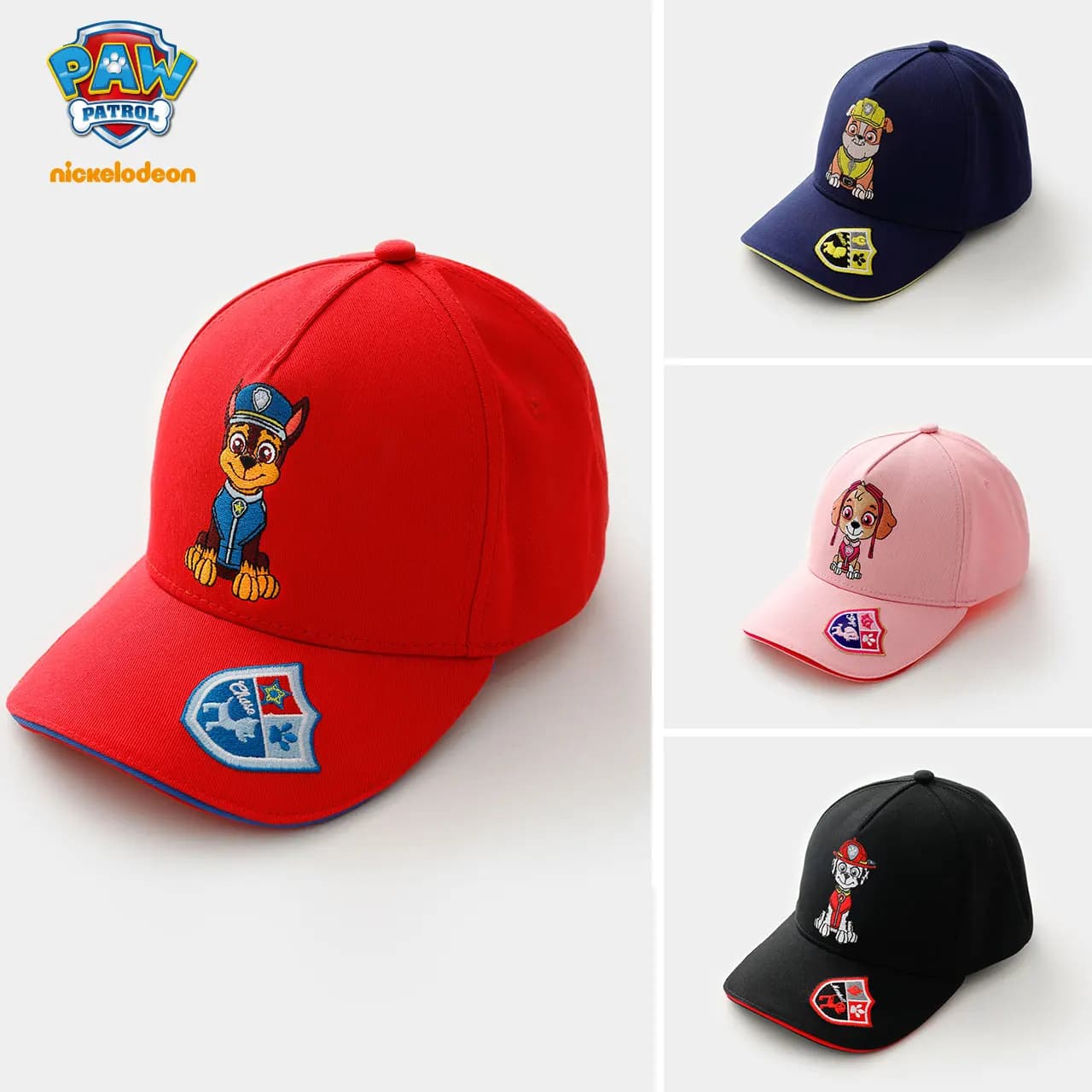 Authentic baseball cap Paw Patrol cartoon character cute outdoor sporty hat and comfortable sun protection caps in network gift for children parties