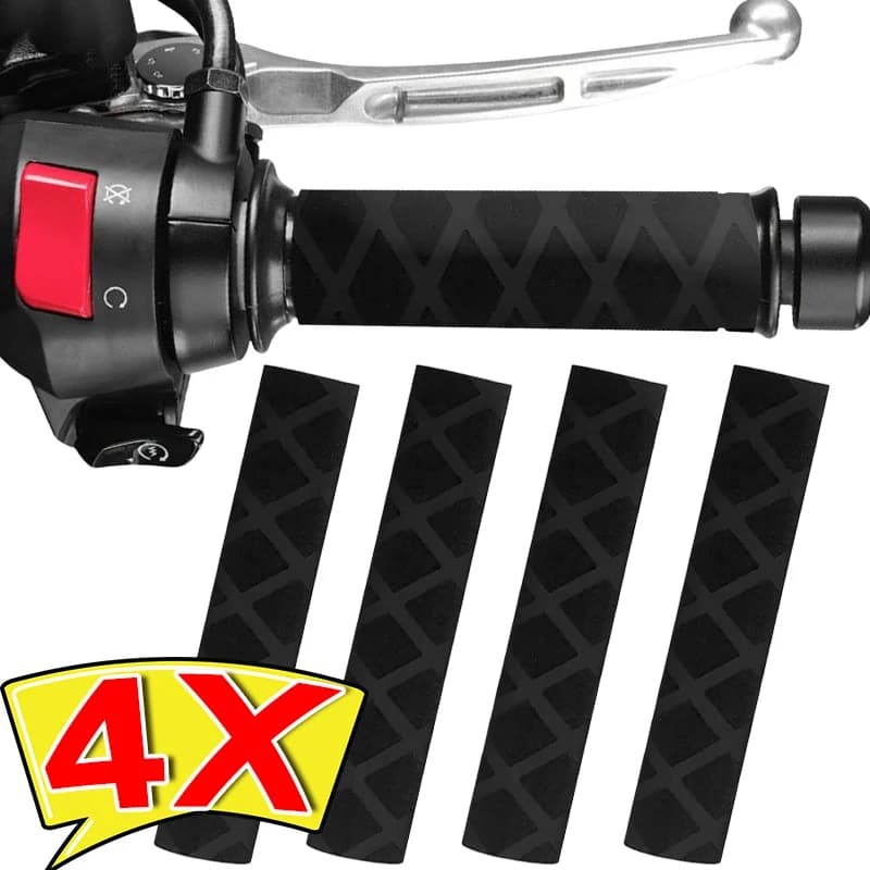 2-4 pcs universal motorcycle handlebar suitable for most comfortable wear-resistant grip covers for thermo-shrinkling motor grips accessories