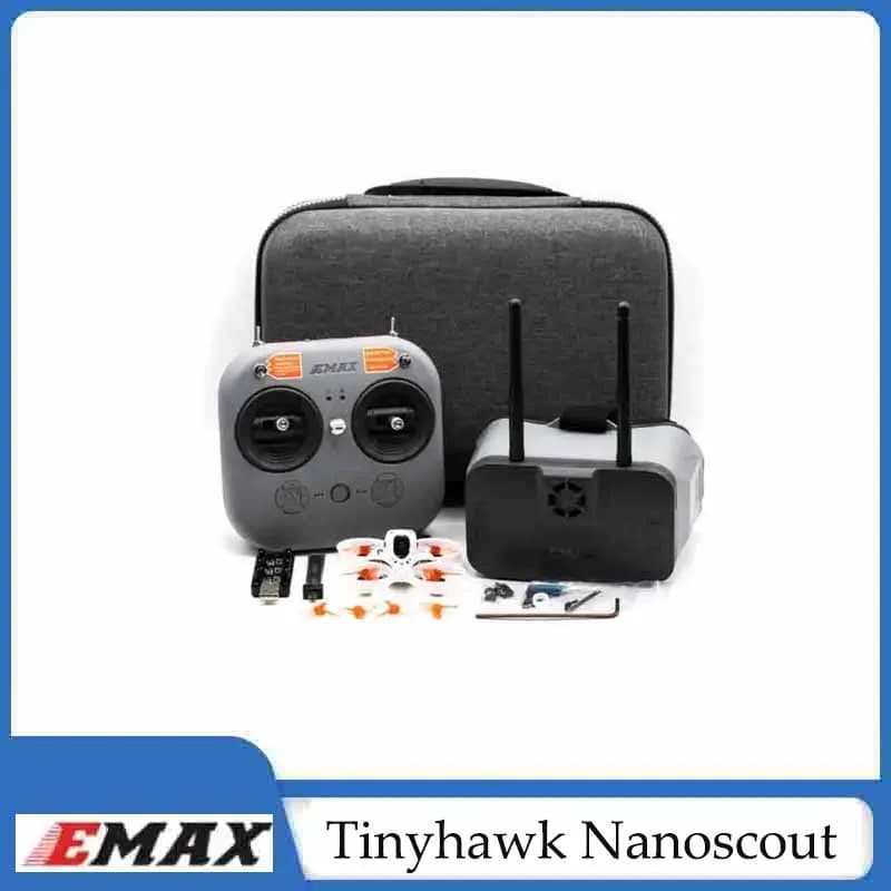 Emax Tinyhawk Nanoscout HDZero RTF/BNF 65mm 08015 Motore 5 in 1 AIO 2.4G ELRS FPV Racing Drone Combo Giocattoli Hobby Ricambi RC