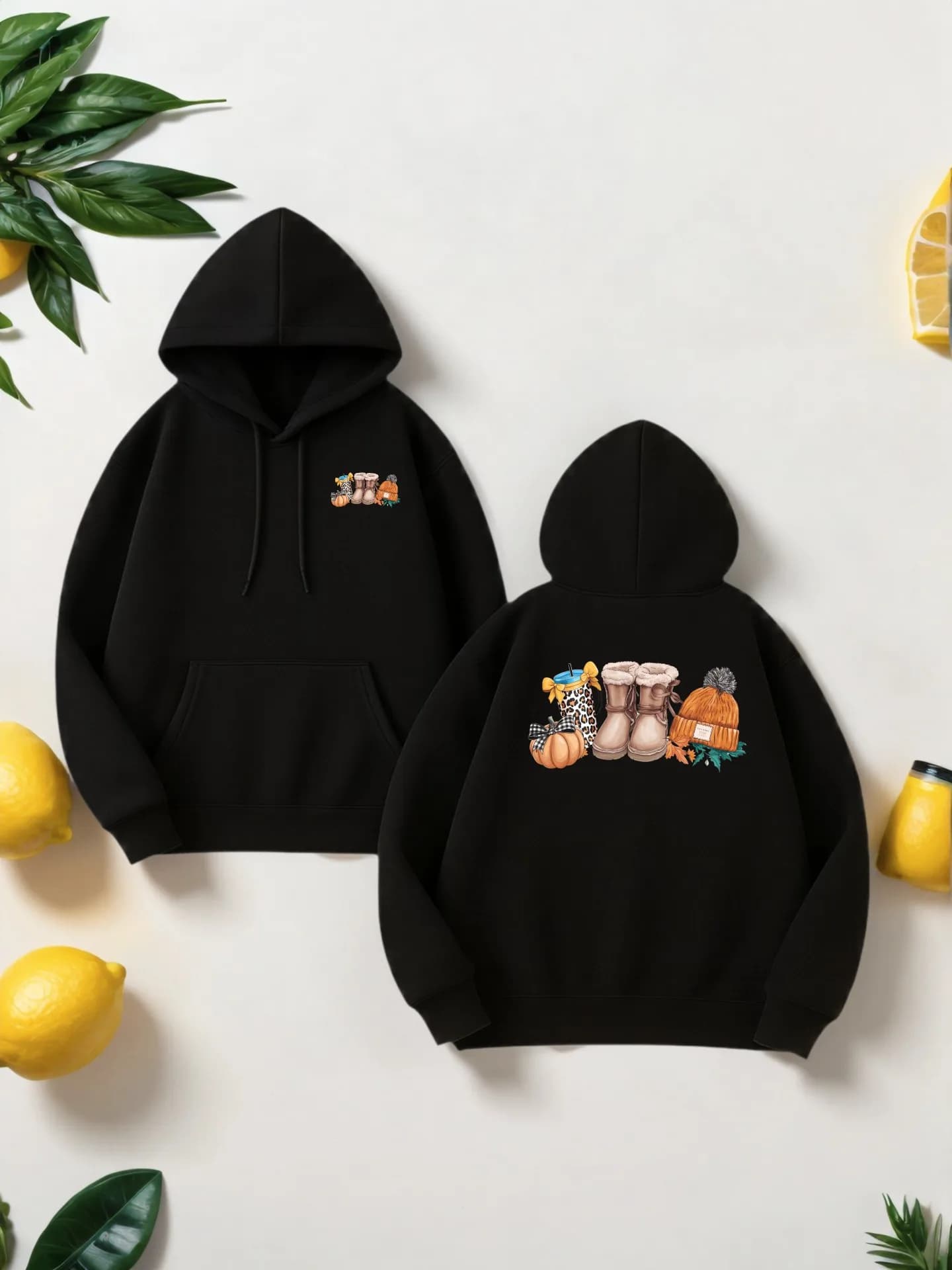 Felpa con cappuccio grafica da uomo, cartone animato: pullover in pile con stampa, stile casual per giovani uomini, ideale per l'uso quotidiano e abiti autunnali
