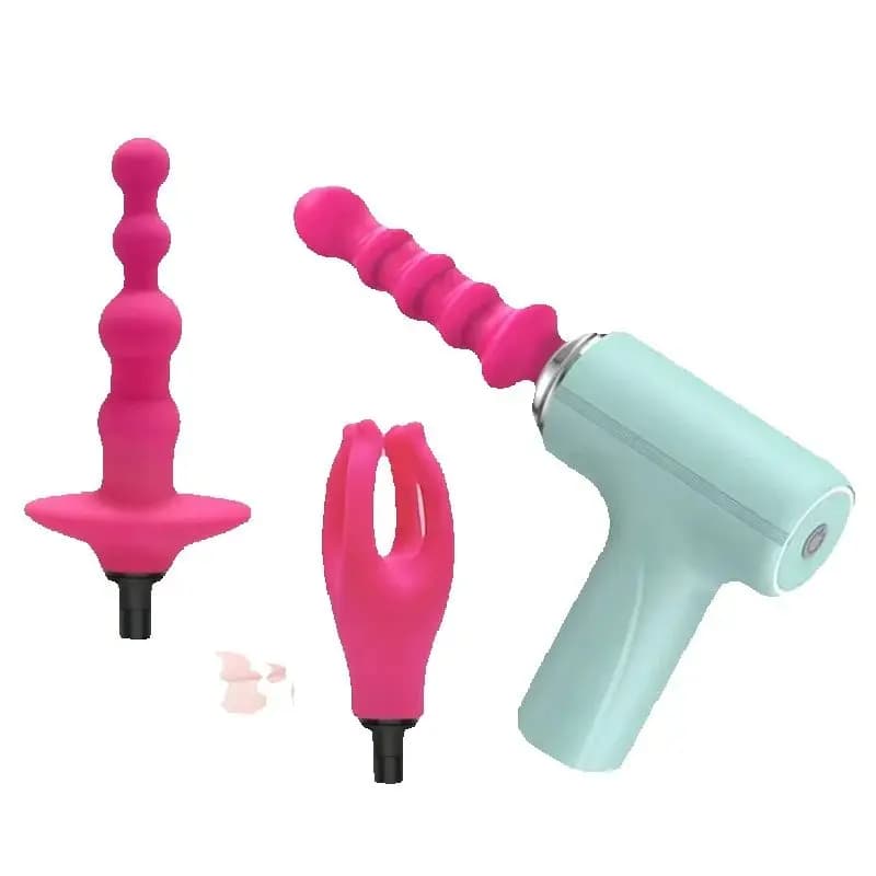 Cheap Price Massage Gun Head Attack Masturbation Point G Clitoris Massage Gun Nipple Head Dildo Toy for Women