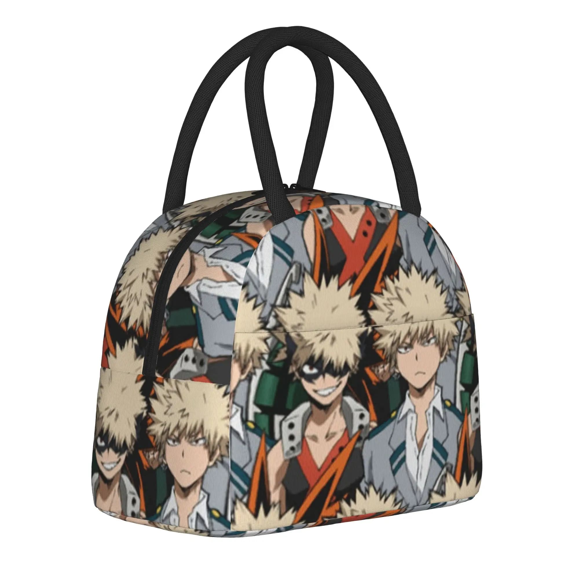 Katsuki Bakugo My Hero Academia Borsa termica per il pranzo, contenitore per il pranzo, borsa termica grande, borsa per il pranzo, custodia per bento, da spiaggia, da viaggio
