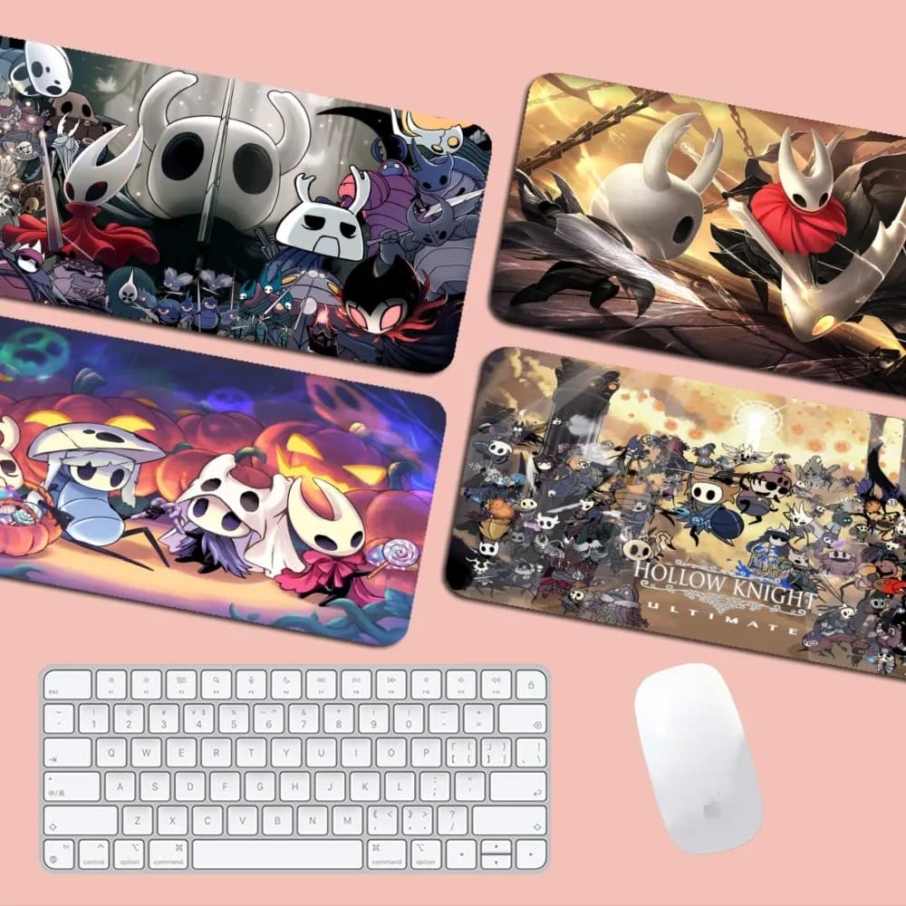 Hollow Knight Game Mousepad Boy Pad tappetino da gioco in gomma naturale tappetino da scrivania dimensioni per Gaming World Of Tanks CS GO Zelda