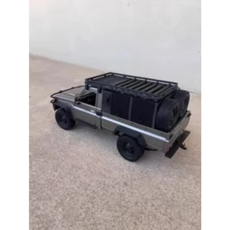 Parti di aggiornamento per camioncino MANNIU MN82 LC79 RC in scala 1/12 - Scatola di carico posteriore per carichi pesanti stile Aus con funzione di apertura/chiusura