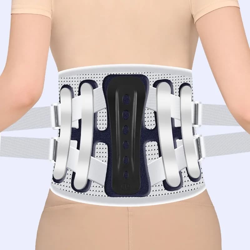 Back Brace Support Belt for Relieving Lower Pain Adjustable Men's Waist Shatic Waist Squirrel Rhinestone Posture Corruption