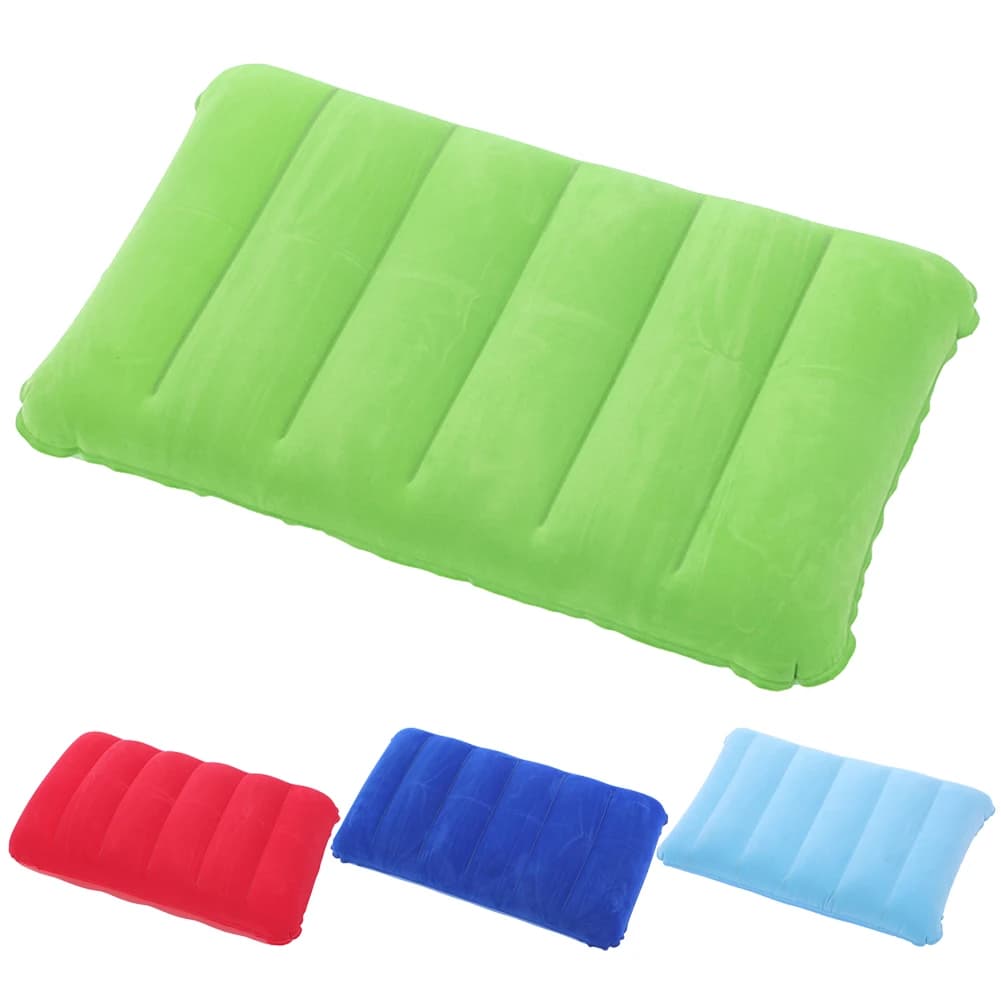 Cuscini gonfiabili da 47x30 cm Cuscino da campeggio portatile Comodo ed ergonomico per il collo e il supporto lombare