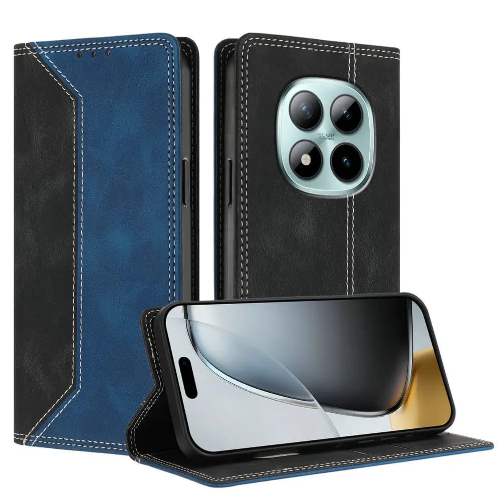Custodia Flip per Xiaomi Redmi Note 15 Pro Plus 5G RFID Portafoglio in pelle Funda per Redmi Note 15 Pro Custodia Note 15 Pro + Cover magnetica
