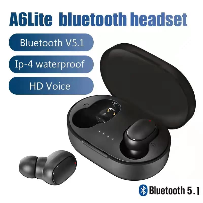 Original headphones A6S TWS headphones Wireless Bluetooth Sports Stereo Bluetooth headphones for Xiaomi Huawei iPhone