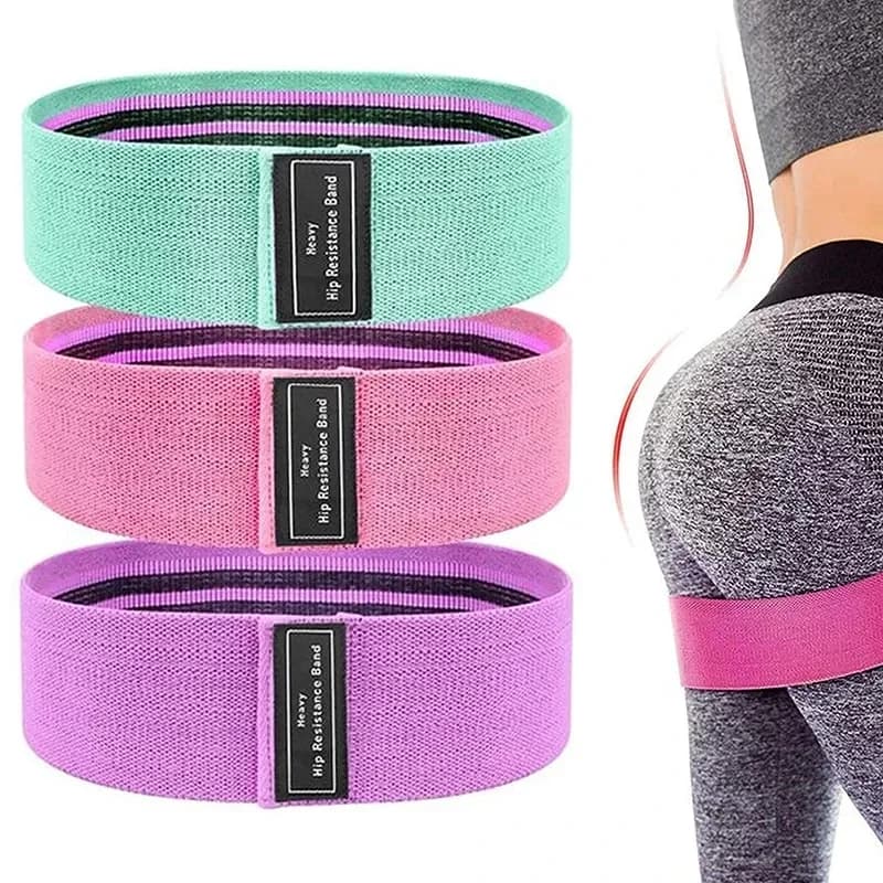 1/2/3PCS elastic bands resistance bands for Fitness Yoga Pilates Hip Circle Expander Bands Gym Training Home Workout Equipment