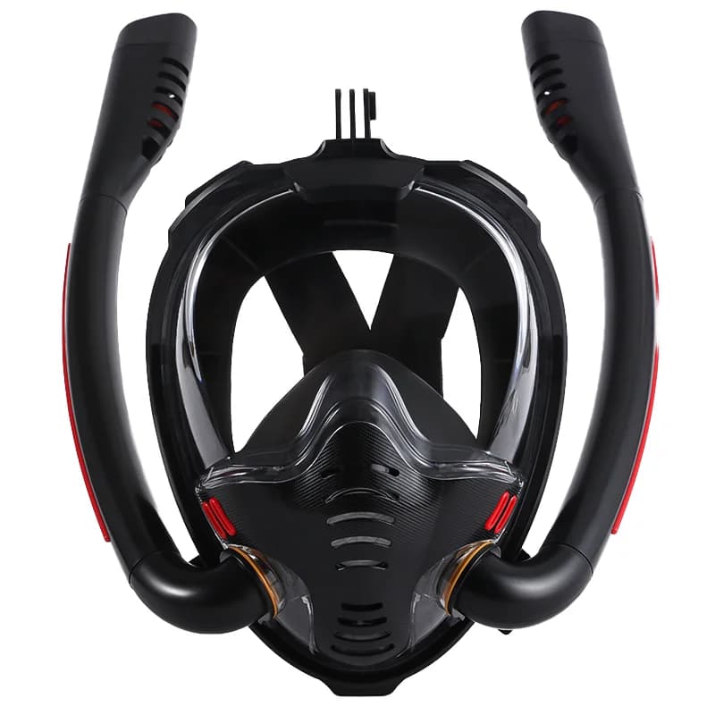 Full Face Dry Snorkeling Diving Mask New equipment for water sports silicone anti-fog for wide vision