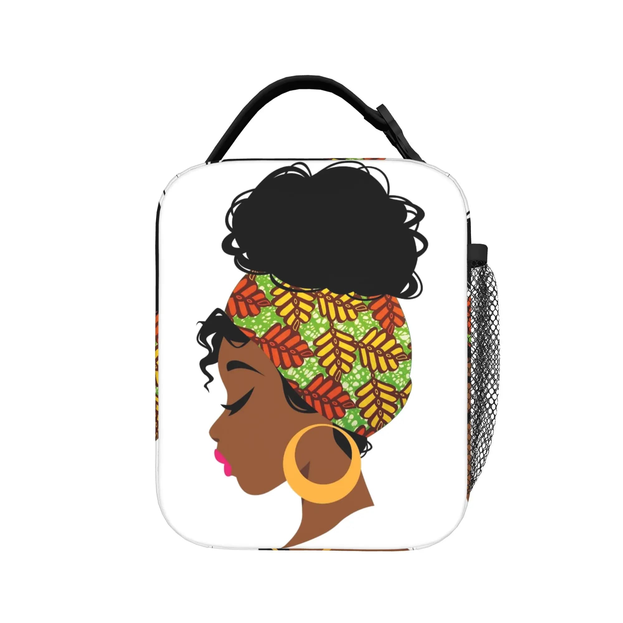 Borse termiche per il pranzo Black History Gorgeous Black Girl, borsa frigo, contenitore per il pranzo, borsa grande per il pranzo, borse per la conservazione degli alimenti, per il lavoro