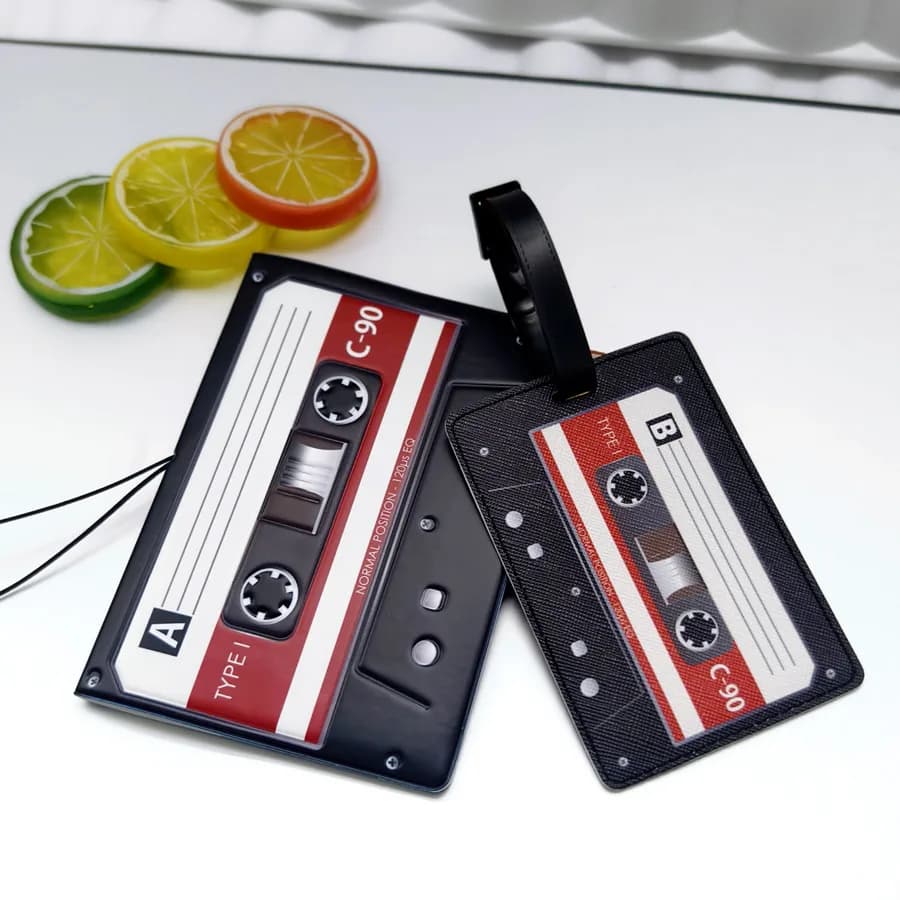 2 pz/set 3D Nastro Creativo Strap Passaporto Copertura Etichetta Bagagli per Donna Uomo ID Indirizzo Titolare della Carta Accessori Da Viaggio Portatili