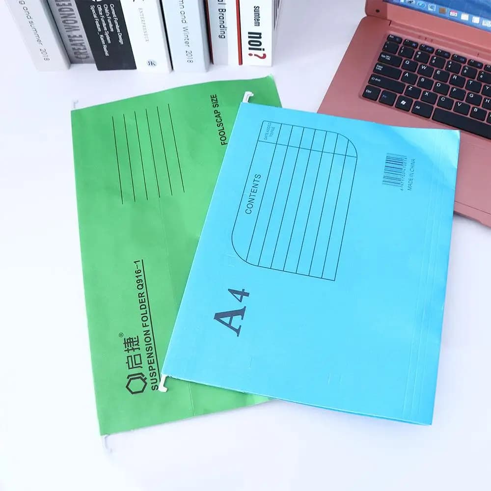 Porta documenti Archiviazione di file da tavolo Cartelle di file formato A4 FC Portadocumenti sospeso Cartella a sospensione File a sospensione A4