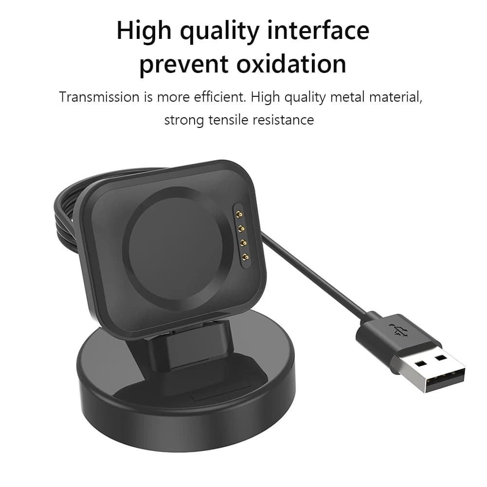 Stazione dock per caricabatterie 2 in 1 Supporto per telefono cellulare Supporto per caricabatterie da 100 cm Accessori per smartwatch Sostituzione per OPPO Watch 3 Pro/3/2