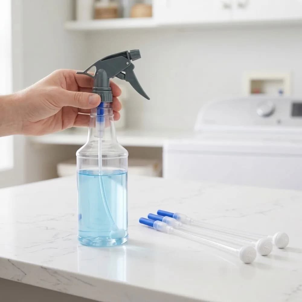 Adattatore universale per flaconi spray da 2/3 pezzi, design riutilizzabile multi-angolo, accessori per flaconi spray con tubo ponderato, pratici e a prova di perdite
