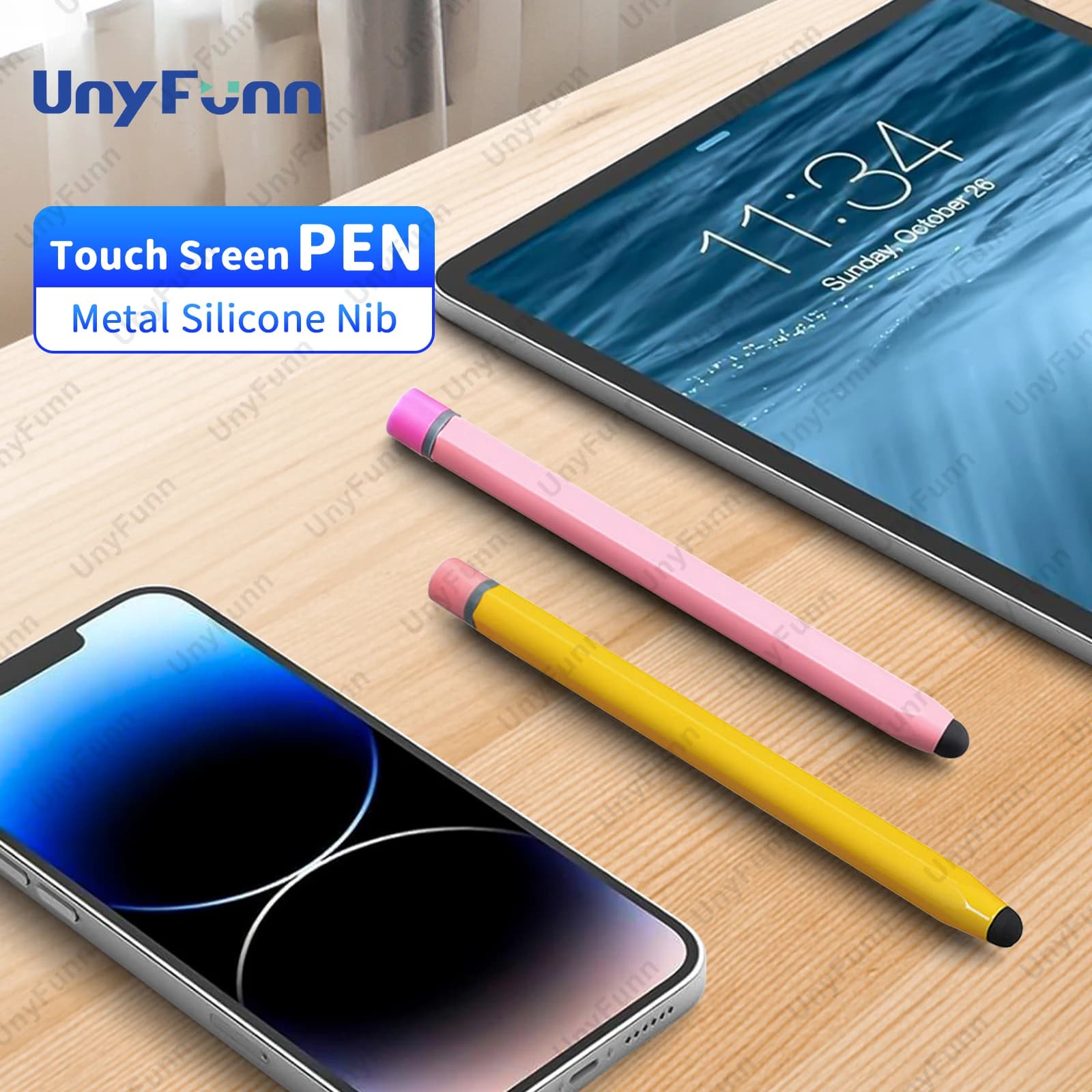 Penne stilo per touch screen Penna stilo capacitiva per iPad iPhone Android Tablet Samsung Tutti i dispositivi touch screen universali