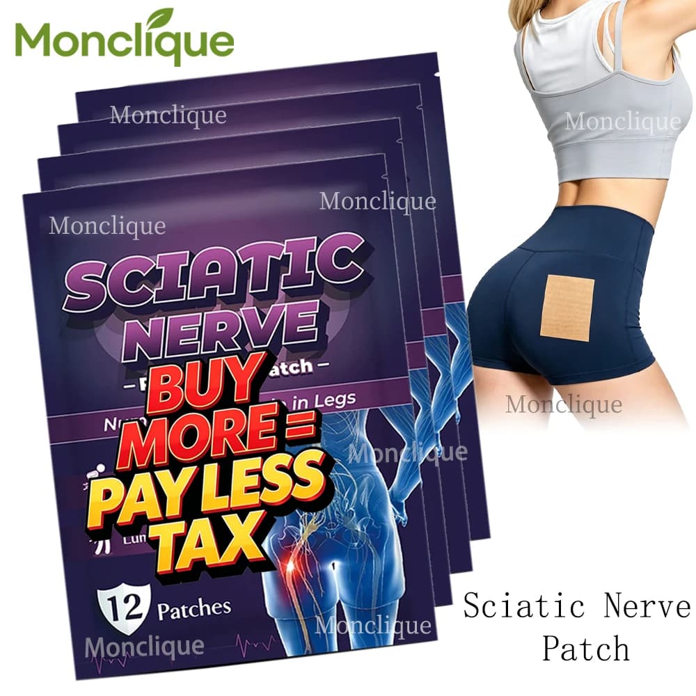 Hip Care Patch Herbal Addition Skin-friendly Hot Compress Buttocks Long-lasting Heating Breathable Bandage Sedentary Office