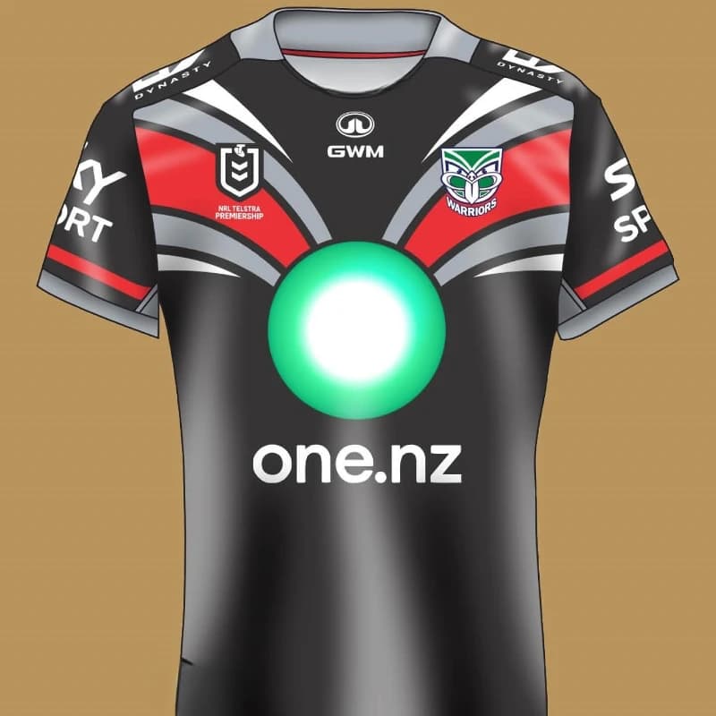 2026 Summer New Zealand Warriors Rugby Jersey T-shirt Suitable for Daily and Training Wear Y2K Suitable Quick-dry 2026 Men
