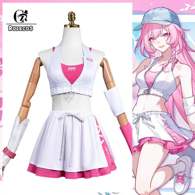 ROLECOS Original Collaborative Series Cyrene Cosplay: Honkai Star Rail Game Cyrene Cosplay Costume, Women's Party Uniform