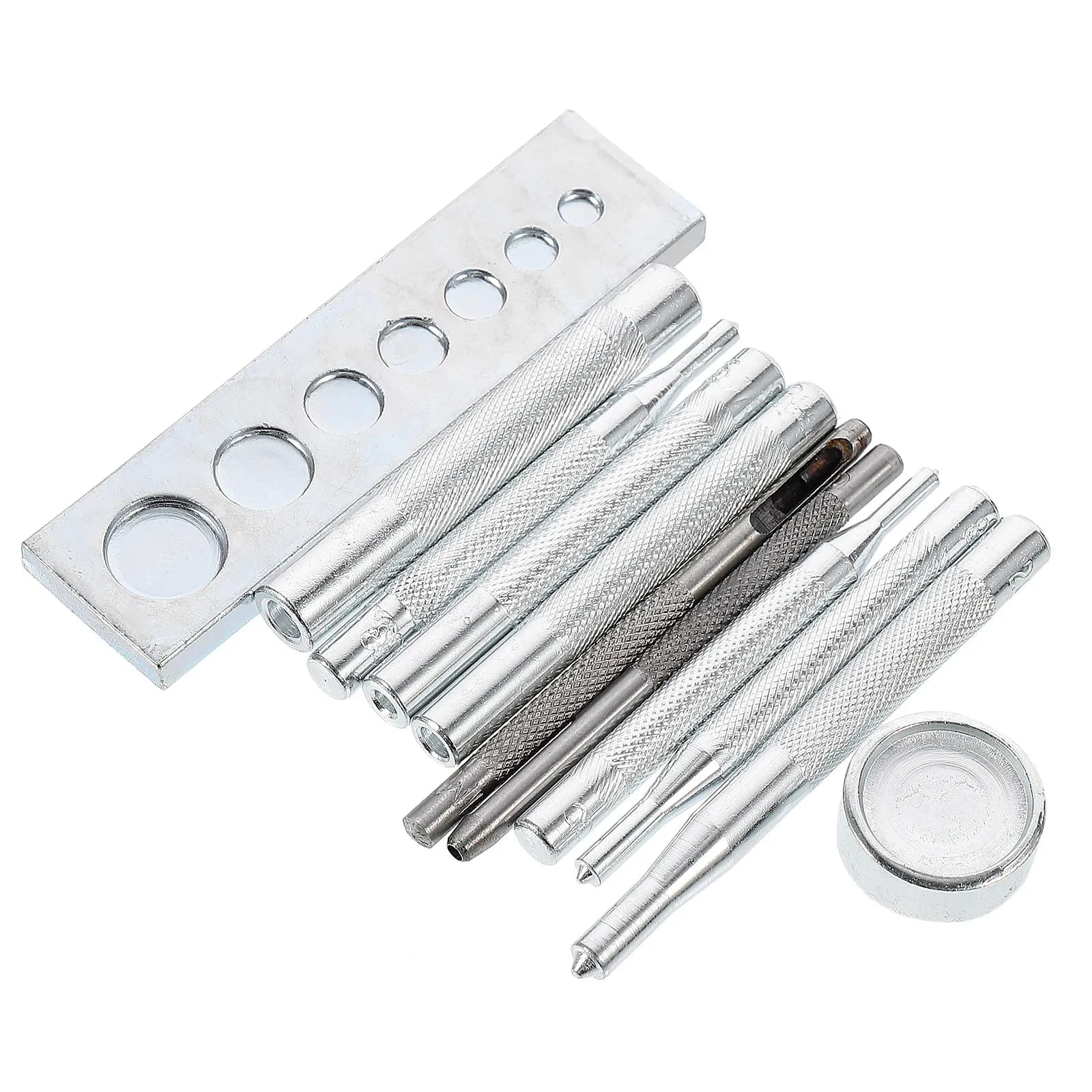 11Pcs Snap Installation Tools Kit Sturdy Rivets and Snaps Punching Set for Clothing Bags Belts Hats DIY Craft Fastening