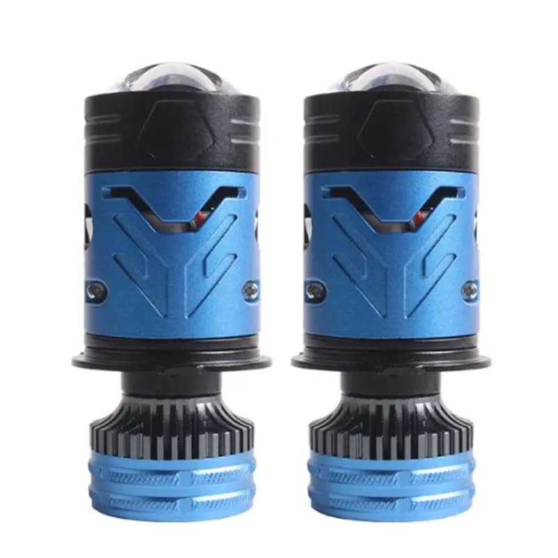Car Mini H4 LED Projector Lens Auto Headlight Turbo Lamps Plug And Play 30000LM 70W Car High And Low -A67F