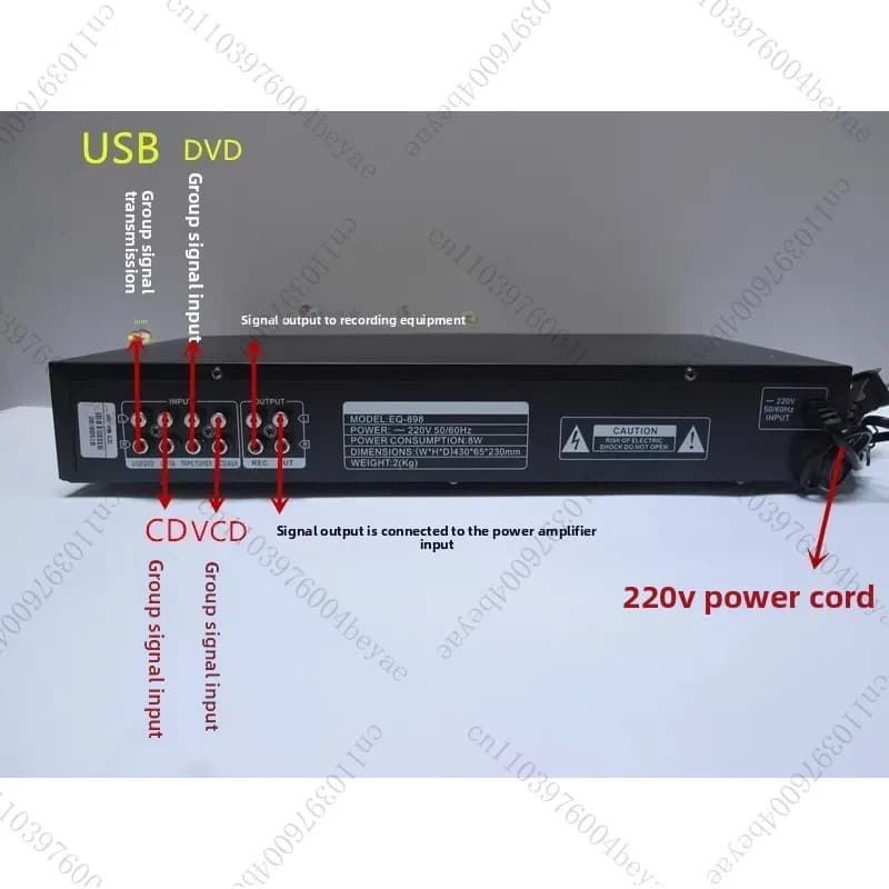Chiavetta USB plug-in a 20 segmenti con Bluetooth integrato, stereo, regolazione dei bassi delle scuole superiori, febbre hifi, equalizzatore EQ domestico
