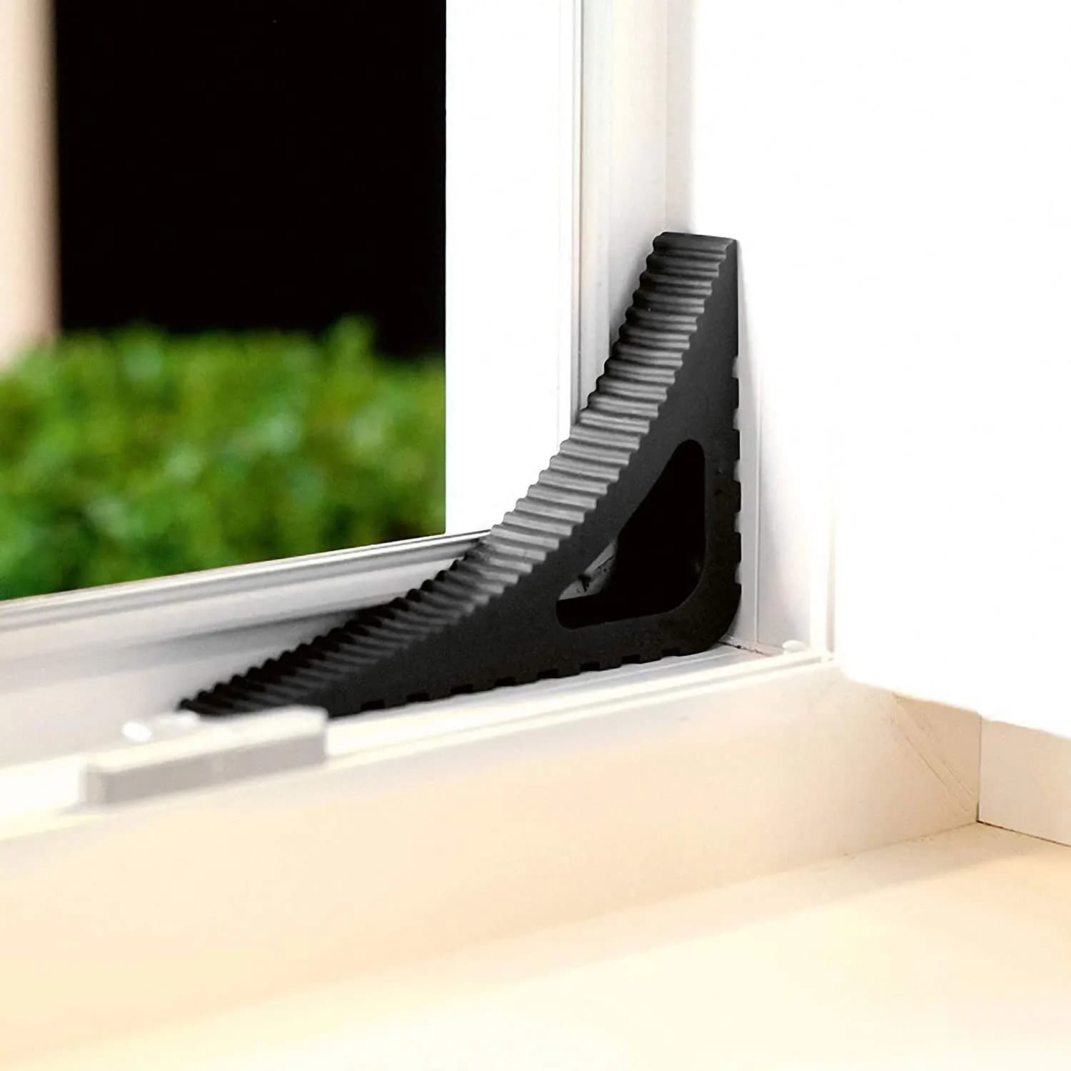 1pc Creative Simple and Practical Triangle Door Stopper Rubber Block Wedge Doorstops Anti-collision Door Rear