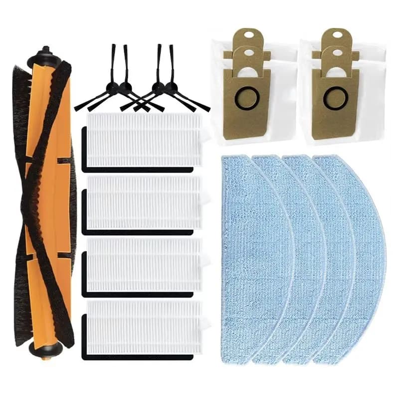 ABZL Per Minien MX90 Pro / Selectpro EGR-100 Parti di Ricambio Accessori Spazzola Principale Laterale Filtro Panno Mop Sacchetto Polvere