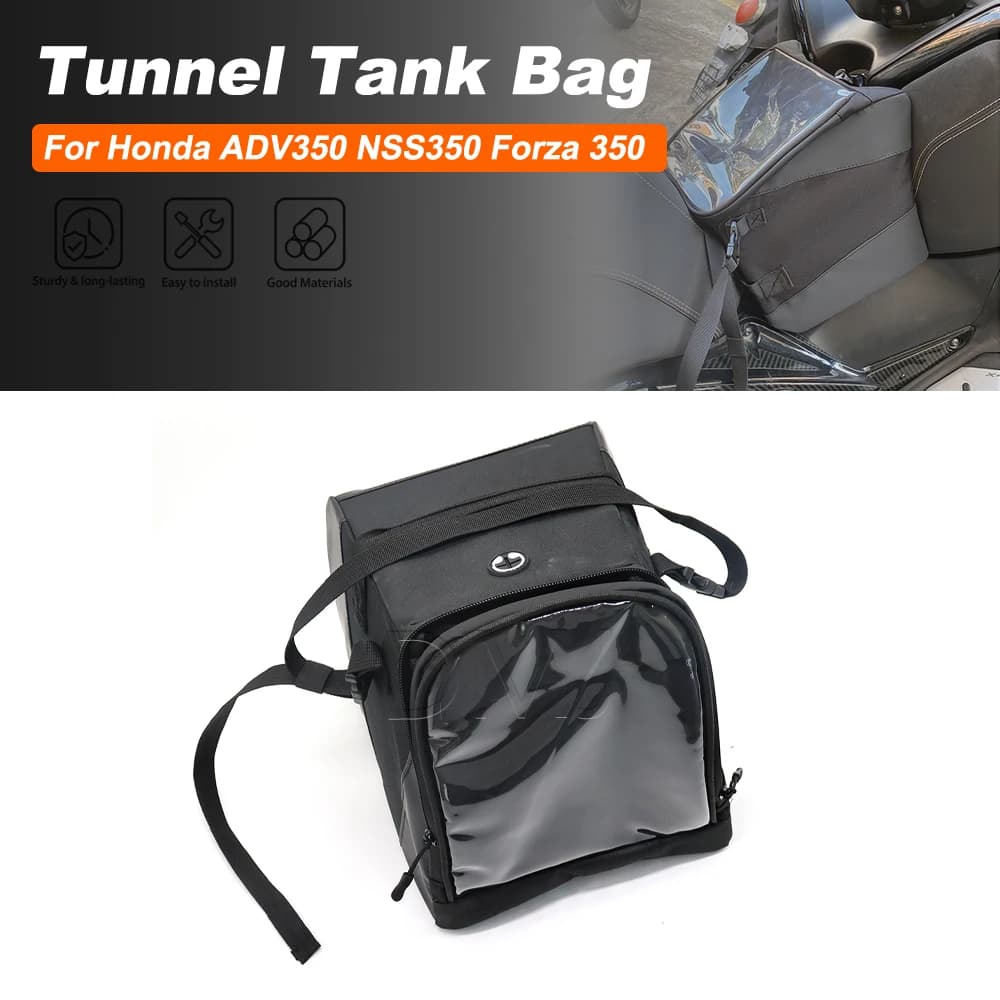 For Honda ADV350 ADV 350 NSS350 NSS 350 Forza 350 Motorcycle Scooter Tunnel Bag Waterproof Tank Travel Bag Luggage Tool Bag