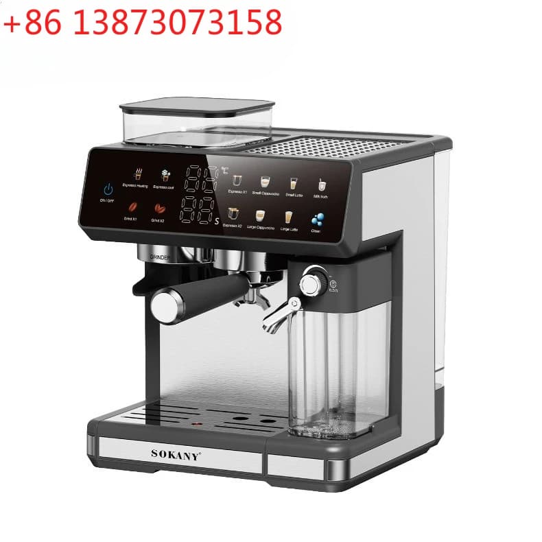 Coffee machine Semi-automatic espresso machine Grinding brewing steam espresso machine